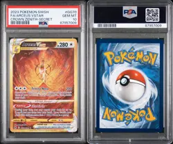 Pokemon TCG Arceus Vstar GG70/GG70 PSA 10 Crown Zenith Secret Rare - Image 3