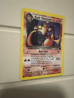 Pokemon Dark Charizard 4/82 Team Rocket Holo (very Good MP) - Image 2