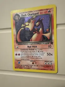 Pokemon Dark Charizard 4/82 Team Rocket Holo (very Good MP) - Image 3