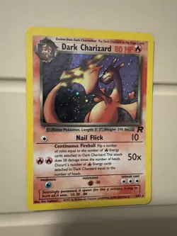 Pokemon Dark Charizard 4/82 Team Rocket Holo (very Good MP) - Image 5