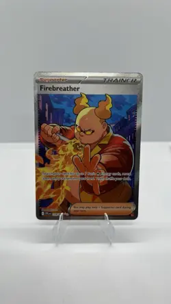 Pokemon Firebreather 119/094 Me02: Phantasmal Flames Holo Ultra Rare Trainer ENG - Image 1