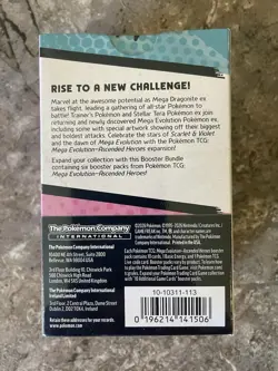 Pokemon Mega Evolution Ascended Heroes BOOSTER BUNDLE BOX New Sealed!! - Image 3