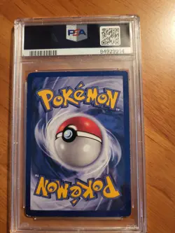 Pokemon TCG Squirtle 63/102 Base Set 1st Edition Shadowless PSA 3 - Image 2