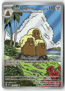 Alolan Dugtrio 208/191 Surging Sparks NM - Image 1