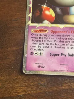 SLOWKING 85/90 PRIME RARE HGSS UNDAUNTED POKEMON HOLO - Image 5