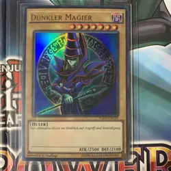 Yu-Gi-Oh! Dunkler Magier YGLD-DEC02 Ultra Rare 1. Auflage NM De - Image 1