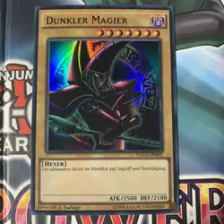 Yu-Gi-Oh! Dunkler Magier YGLD-DEB02 Ultra Rare 1. Auflage Deutsch NM - Image 2
