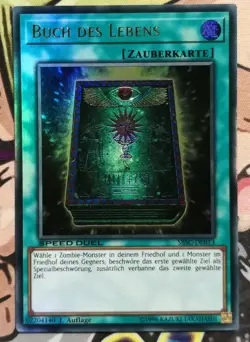 Buch des Lebens SBSC-DE013 Ultra Rare 1.Auflage Deutsch NM Yu-Gi-Oh - Image 1