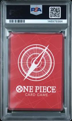 2025 ONE PIECE OP09 061 MONKEY D LUFFY ENGLISH 2ND ANNIVERSARY SET PROMO PSA 10 - Image 2