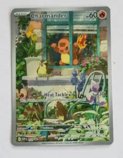 2023 Basic Charmander Pokemon Card-#044-SVP EN-Black Star Promo-EX - Image 1