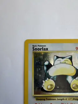 Pokemon Snorlax 11/64 Jungle Holo Rare Basic Card 1999 English - Image 2
