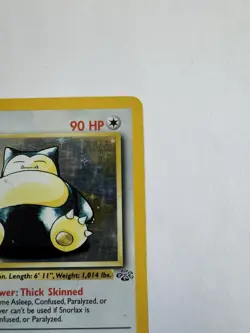 Pokemon Snorlax 11/64 Jungle Holo Rare Basic Card 1999 English - Image 5