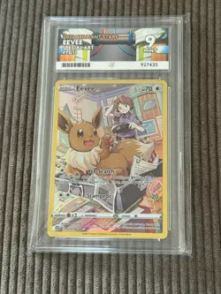Pokemon Eevee TCG Brilliant Stars Trainer Gallery Holo Card TG11/TG30 ACE 9 - Image 1