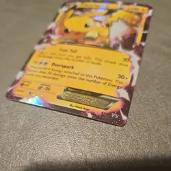 Pikachu EX XY84 Holo Black Star Promo Pokemon MP/HP Card - Image 3