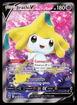 Jirachi V 170/189 Ultra Rare Astral Radiance Pokemon Card - Image 1