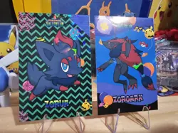 Pokemon Halloween Card Database - Holiday Zorua And Zoroark - 2 Card Lot - Image 2