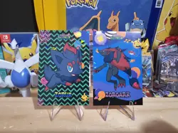 Pokemon Halloween Card Database - Holiday Zorua And Zoroark - 2 Card Lot - Image 4