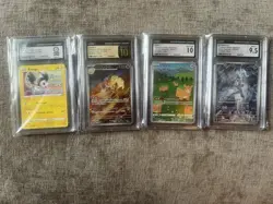 World Record Pokemon Slabs Set Of 4 - Image 1