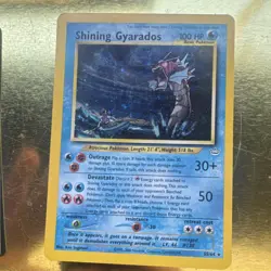 Shining Gyarados 65/64 Neo Revelation Holo Secret Rare English Pokemon TCG Card - Image 1