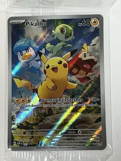 Pikachu 027 Sv: Scarlet & Violet Promo Cards Holo - Image 1