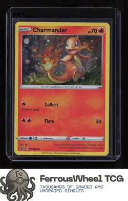 Charmander SWSH092 - SWSH: Sword & Shield Promo Cards - (LP-/MP+) - Image 1
