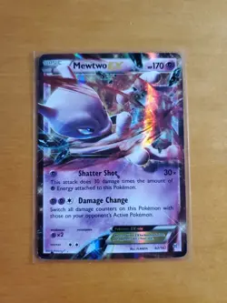 Pokemon Card - Mewtwo EX - XY - BREAKthrough 62/162 Ultra Rare - Image 1