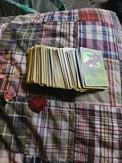 Pokemon Card Lot Of 130 Common Cards And Accessories - Image 1