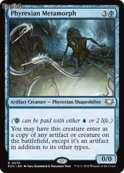 Phyrexian Metamorph MTG Commander: Edge of Eternities Rare NM Pck Fresh - Image 1