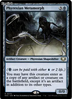 Phyrexian Metamorph MTG Commander: Edge of Eternities Rare NM Pck Fresh - Image 2