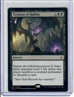 MTG Magic the Gathering Torment of Hailfire (77/257) Hour of Devastation MP - Image 1