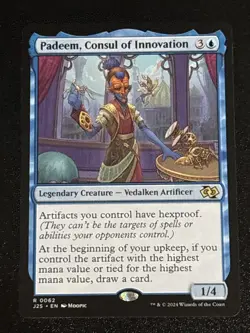 MTG Foundations Jumpstart Padeem, Consul of Innovation Anime 0062 NM Rare - Image 1
