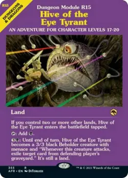 Hive of the Eye Tyrant (Dungeon Module) 355 Adventures in Forgotten Realms NM - Image 1