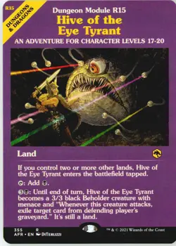 Hive of the Eye Tyrant (Dungeon Module) 355 Adventures in Forgotten Realms NM - Image 2