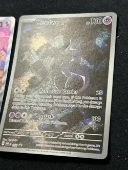 pokemon 151 promo lot Mew 053 Mewtwo 052 - Image 2