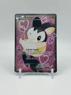 Pokemon TCG Emolga RC23/25 Full Art Rare Holo Card 2013 - Image 1