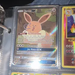Pokemon Eevee GX SM233 SM-P Sun & Moon Promo Full Art Holo 160 HP Card - Image 1