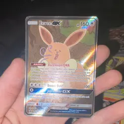 Pokemon Eevee GX SM233 SM-P Sun & Moon Promo Full Art Holo 160 HP Card - Image 2