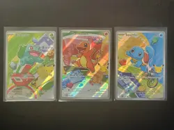 Pokemon TCG First Partner Illustration Collection Series 1 Kanto GEN 1 Set - Image 1