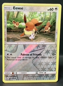 Eevee Reverse Holo Sm-Ultra Prism 105/156 Pokemon NM - Image 1