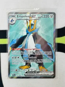 Empoleon ex 114/094 - Full Art Ultra Rare - Pokemon TCG: Phantasmal Flames - NM - Image 1