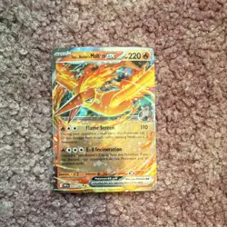 Pokemon TCG Team Rockets Moltres EX Destined Rivals 031/182 NearMint Condition - Image 1