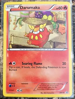 Pokemon 2011 Black Star Promo Darumaka BW18 NM - Image 1