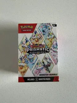 Pokemon TCG Prismatic Evolutions Booster Bundle - Image 1