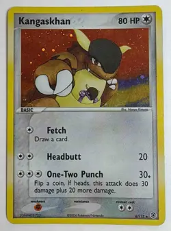 Kangaskhan #6/112 EX FireRed & LeafGreen Pokemon 2004 Holo - Image 1