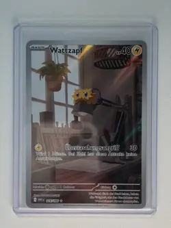 Wattzapf - WHT DE - 116/086 - Illustration Rare-Pokemon Weiße Flammen-Deutsch-NM - Image 1