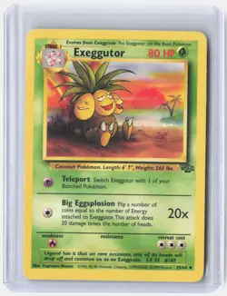 Exeggutor 35/64 Uncommon Jungle Pokemon Lightly Played - Image 1