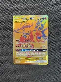 Pokemon TCG Reshiram & Charizard GX SM247! NM Condition! See Description! - Image 1
