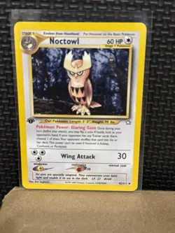 2000 Pokemon Neo Genesis - 1st Edition - Noctowl 42/111 - Ungraded - Image 1