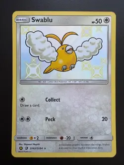 Pokemon TCG: 2019 Hidden Fates Swablu (SV42/SV94) - Image 1
