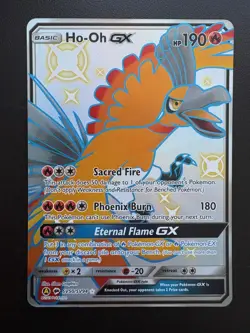 Pokemon TCG: 2019 Hidden Fates Full Art Ho-Oh GX (SV50/SV94) - Image 1
